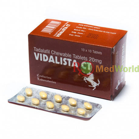 Tadalafil Chewable (Vidalista CT)